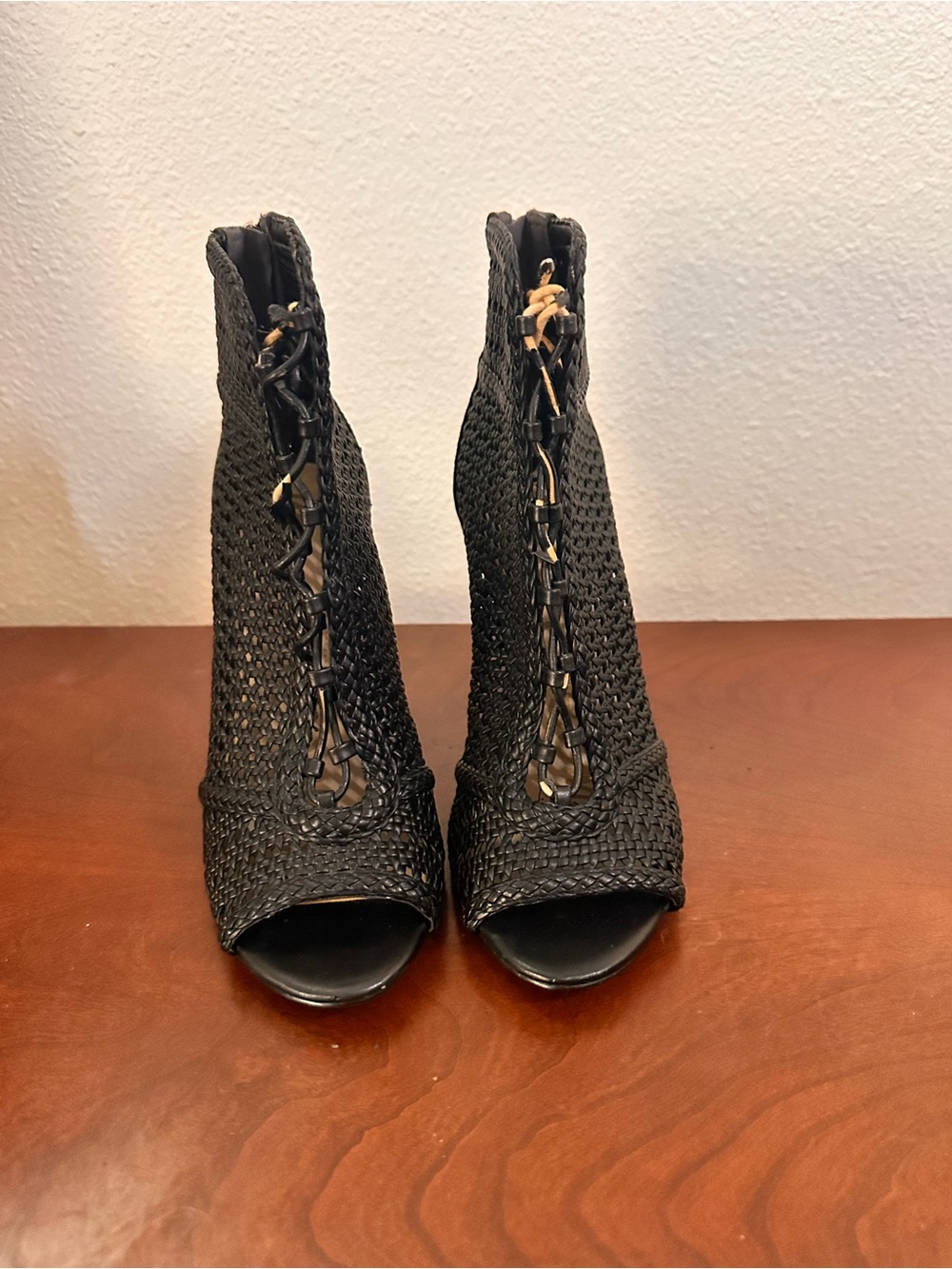 Sam Edelman Abbie Open Toe Boots – Size 6.5 – 4” Heel - Picture 5 of 9